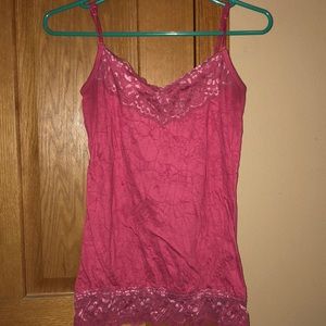 Pink tank top